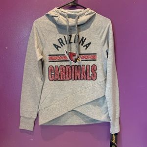 NWT juniors Arizona Cardinals lightweight hoodie
